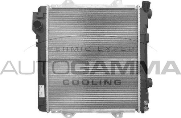 Autogamma 101981 - Radiator, engine cooling autospares.lv