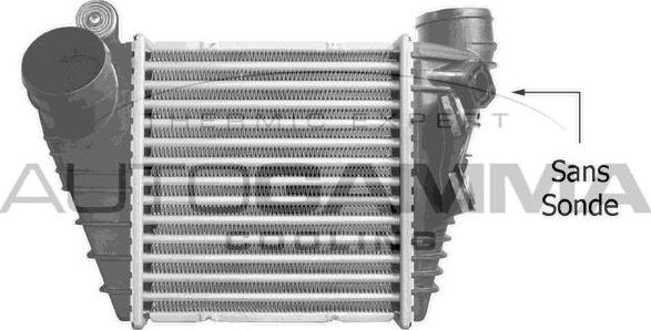 Autogamma 101498 - Intercooler, charger autospares.lv