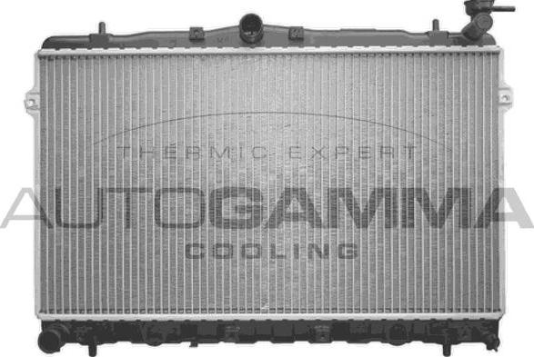 Autogamma 101443 - Radiator, engine cooling autospares.lv