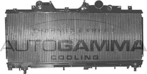 Autogamma 101424 - Radiator, engine cooling autospares.lv