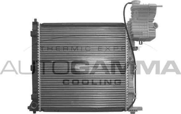 Autogamma 101514 - Radiator, engine cooling autospares.lv