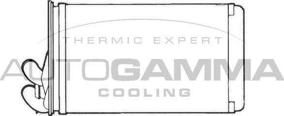 Autogamma 101674 - Heat Exchanger, interior heating autospares.lv