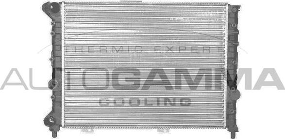 Autogamma 101143 - Radiator, engine cooling autospares.lv
