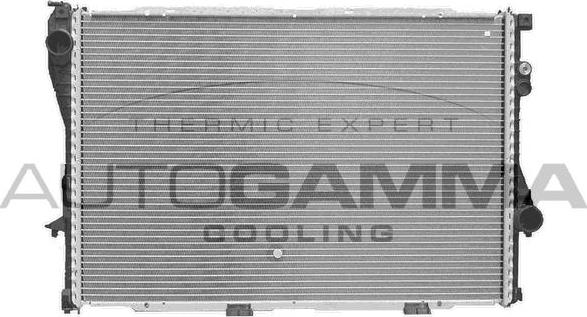 Autogamma 101156 - Radiator, engine cooling autospares.lv