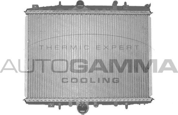 Autogamma 101348 - Radiator, engine cooling autospares.lv