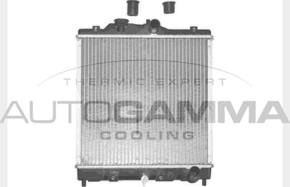 Autogamma 101372 - Radiator, engine cooling autospares.lv