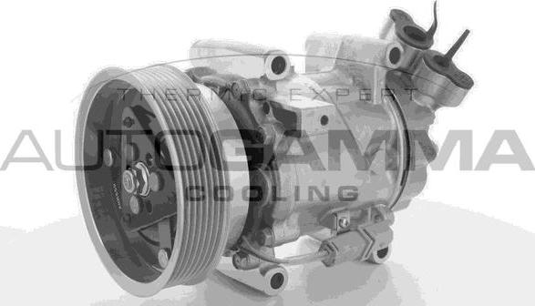 Autogamma 108569 - Compressor, air conditioning autospares.lv