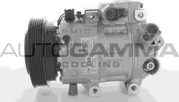 Autogamma 108697 - Compressor, air conditioning autospares.lv