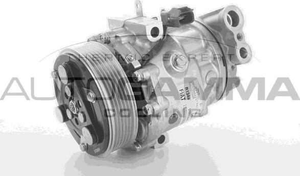 Autogamma 108603 - Compressor, air conditioning autospares.lv