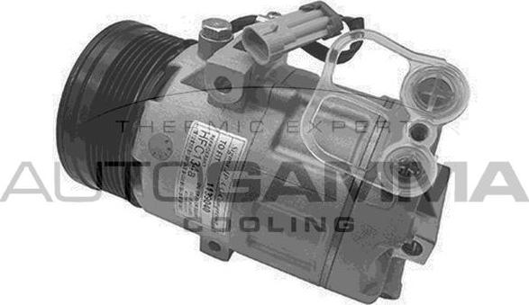 Autogamma 108043 - Compressor, air conditioning autospares.lv