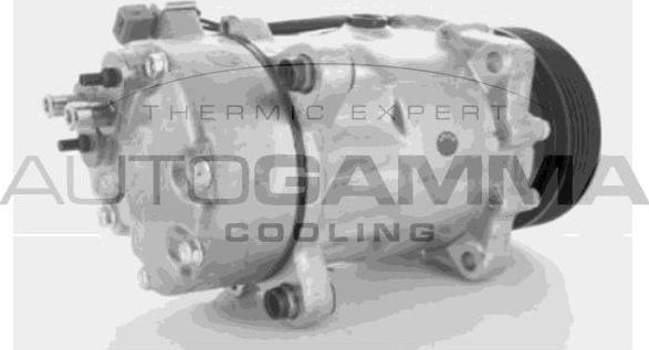 Autogamma 108001 - Compressor, air conditioning autospares.lv