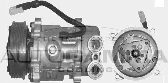 Autogamma 108011 - Compressor, air conditioning autospares.lv