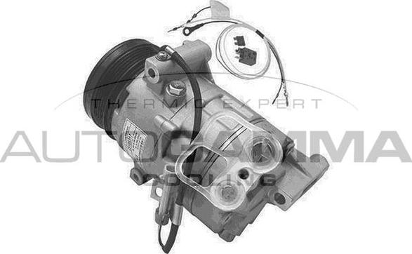 Autogamma 108072 - Compressor, air conditioning autospares.lv