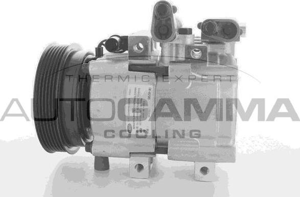 Autogamma 108700 - Compressor, air conditioning autospares.lv