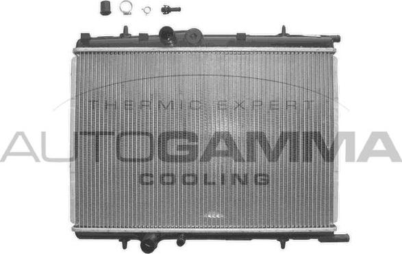 Autogamma 103998 - Radiator, engine cooling autospares.lv