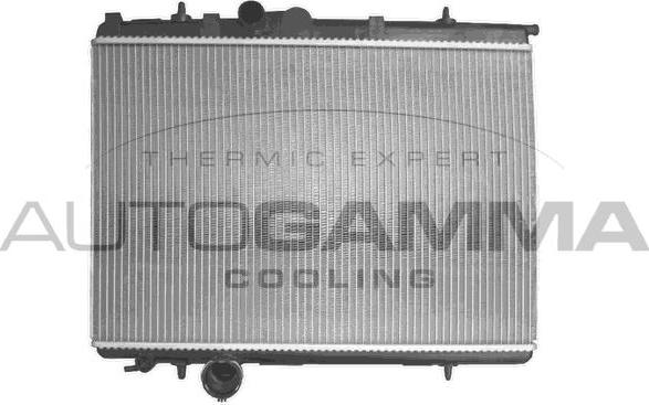 Autogamma 103567 - Radiator, engine cooling autospares.lv