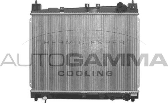 Autogamma 103155 - Radiator, engine cooling autospares.lv