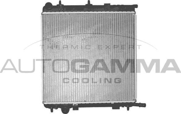 Autogamma 102991 - Radiator, engine cooling autospares.lv