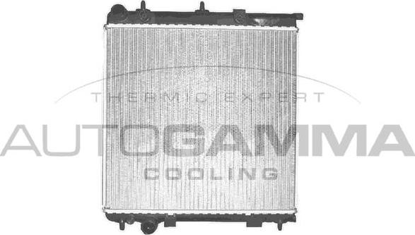 Autogamma 102992 - Radiator, engine cooling autospares.lv