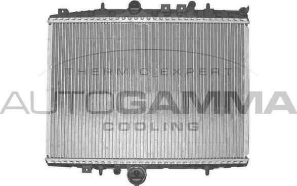 Autogamma 102590 - Radiator, engine cooling autospares.lv