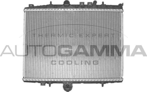 Autogamma 102591 - Radiator, engine cooling autospares.lv