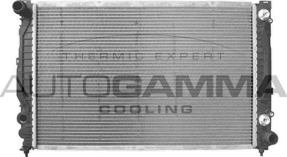 Autogamma 102056 - Radiator, engine cooling autospares.lv