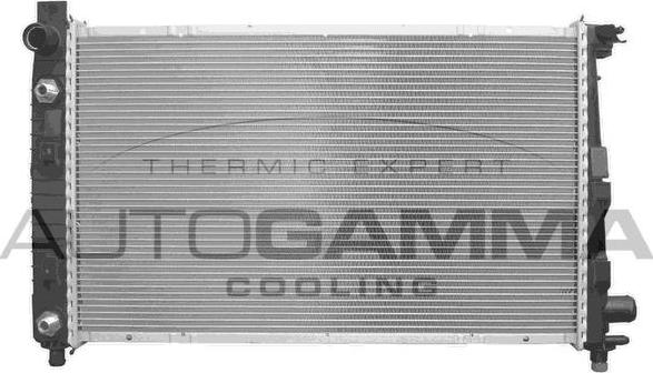 Autogamma 102146 - Radiator, engine cooling autospares.lv