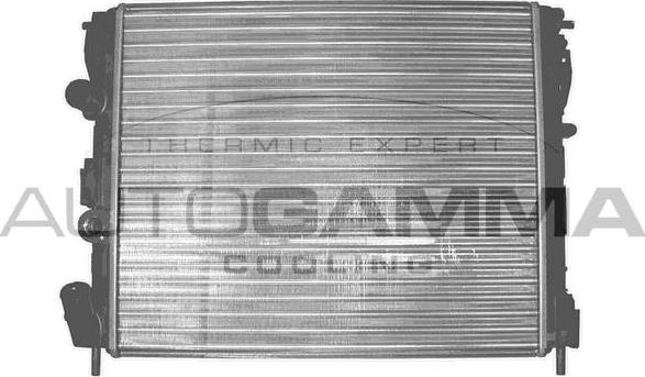 Autogamma 102890 - Radiator, engine cooling autospares.lv
