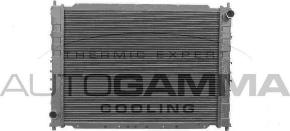 Autogamma 102296 - Radiator, engine cooling autospares.lv