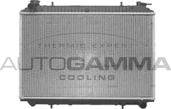 Autogamma 102202 - Radiator, engine cooling autospares.lv