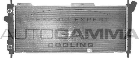 Autogamma 102223 - Radiator, engine cooling autospares.lv