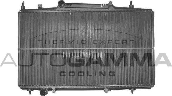 Autogamma 102275 - Radiator, engine cooling autospares.lv