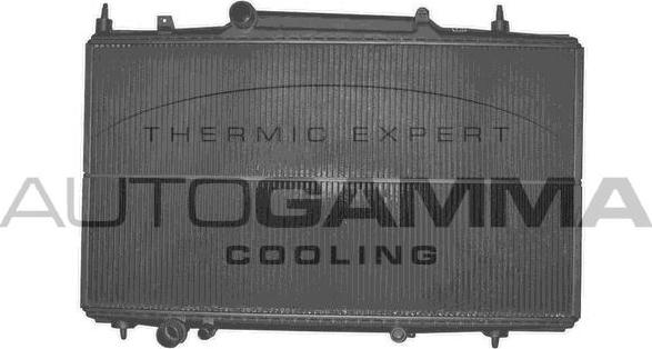 Autogamma 102276 - Radiator, engine cooling autospares.lv