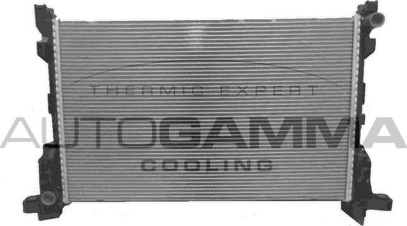 Autogamma 107616 - Radiator, engine cooling autospares.lv