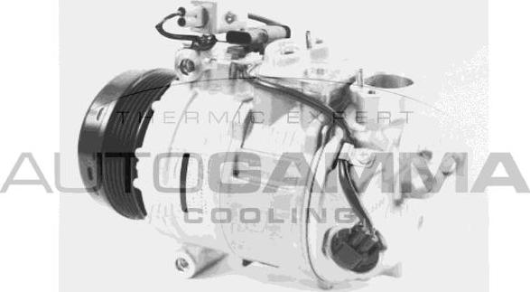 Autogamma 118741 - Compressor, air conditioning autospares.lv