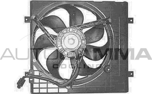Autogamma GA200464 - Fan, radiator autospares.lv