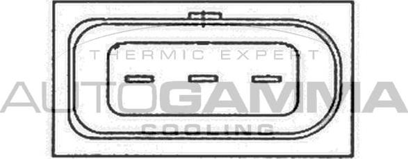 Autogamma GA200463 - Fan, radiator autospares.lv