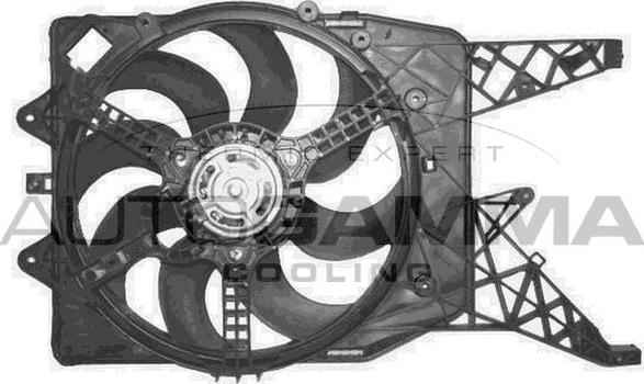 Autogamma GA200866 - Fan, radiator autospares.lv