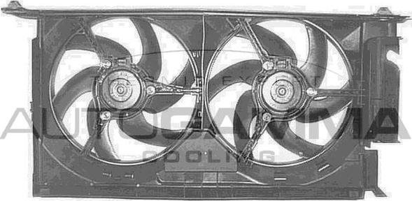 Autogamma GA201650 - Fan, radiator autospares.lv