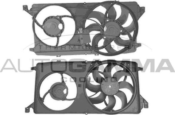 Autogamma GA224019 - Fan, radiator autospares.lv