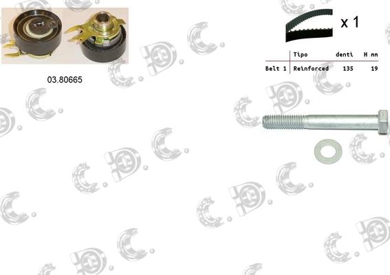 Autokit 04.5091 - Timing Belt Set autospares.lv