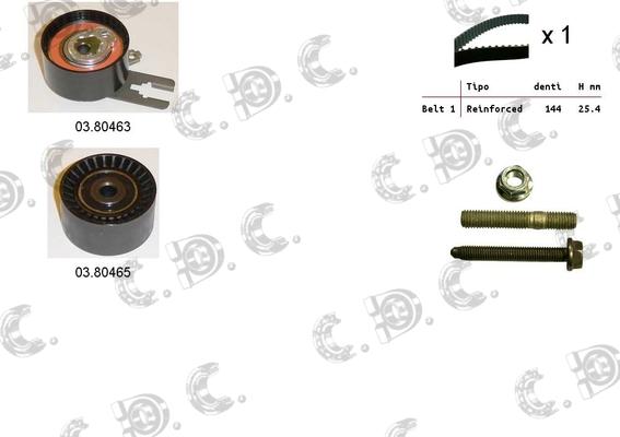 Autokit 04.5049 - Timing Belt Set autospares.lv