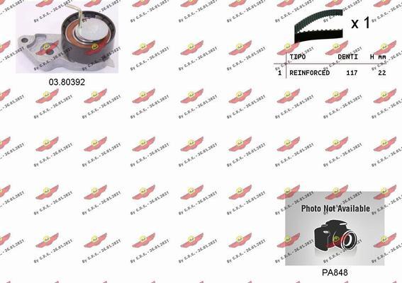 Autokit 04.5058PA - Water Pump & Timing Belt Set autospares.lv