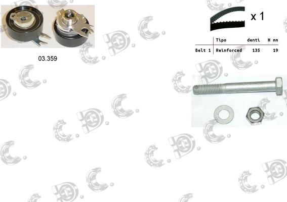 Autokit 04.5006 - Timing Belt Set autospares.lv