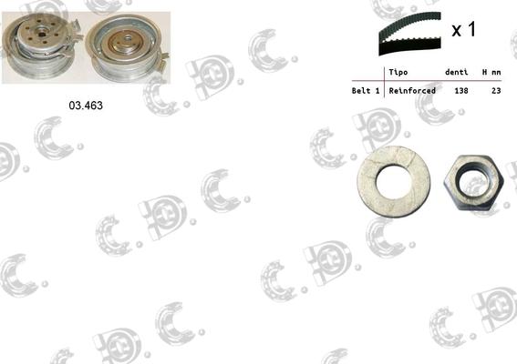 Autokit 04.5011 - Timing Belt Set autospares.lv