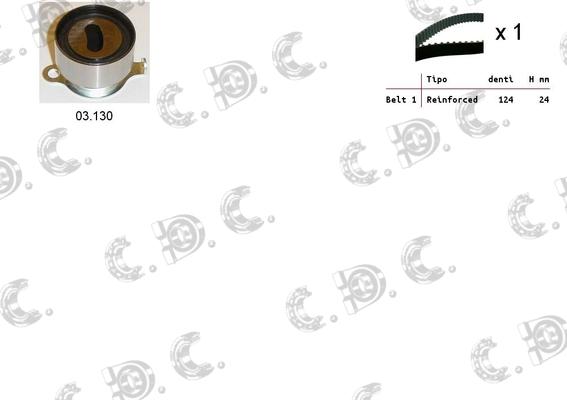 Autokit 04.5073 - Timing Belt Set autospares.lv