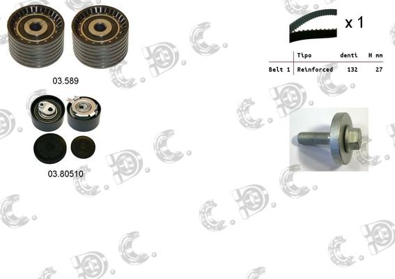 Autokit 04.5101 - Timing Belt Set autospares.lv