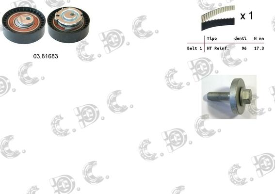 Autokit 04.5319 - Timing Belt Set autospares.lv