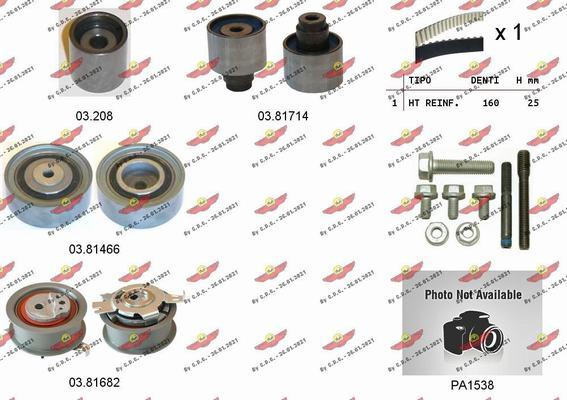 Autokit 04.5314PA - Water Pump & Timing Belt Set autospares.lv