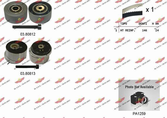 Autokit 04.5299PA - Water Pump & Timing Belt Set autospares.lv